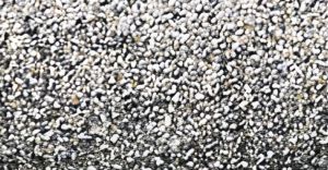 NOC00081 - Tapis de couleur gris - Dimensions : 100x60 cm - Imitation gravier