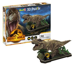 REV00241 - Puzzle 3D Jurrassic World – T-Rex – 50 pièces