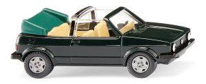 WIK004605 - Voiture cabriolet de couleur noir – VW Golf I
