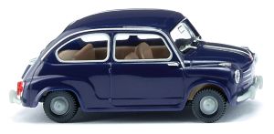 WIK009907 - Voiture de couleur bleu - FIAT 600