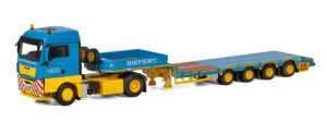 WSI01-1931 - Camion avec porte engins du transporteur SIEFERT - MAN TGX XLX 4x2