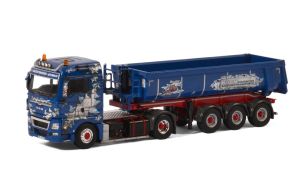 Camion avec remorque benne 3 essieux INGERBORG KOCH – MAN TGX XLX 4x2
