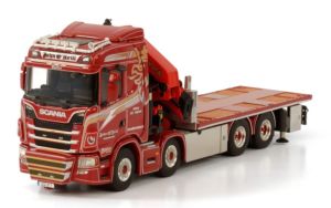 Camion avec plateau rigide palfinger 7800.2 et JIB – SCANIA S HIGHLINE CS20H 8x4