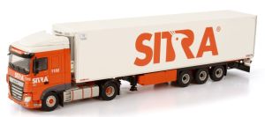 WSI01-3762 - Camion avec remorque frigorifique aux couleurs SITRA – DAF XF SC MY2017 4x2