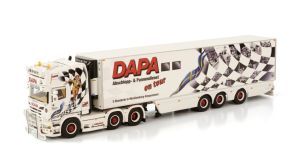 Camion avec remorque 3 essieux DAPA GMBH – SCANIA R6 TOPLINE 6x2