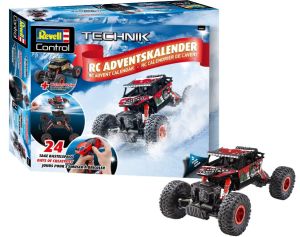 REV01043 - Maquette à assembler et à peindre – Calendrier de l'avent crawler radiocommandé