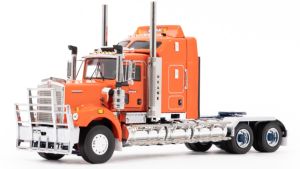 Camion solo couleur orange - KENWORTH C509 6x4 Sleeper