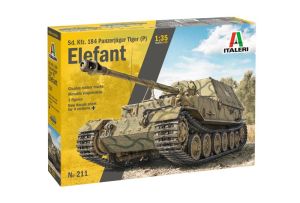 ITA0211 - Maquette à assembler et à peindre - Sd.Kfz. 184 Pz. Jager Elefant