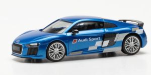 HER028516-003 - Voiture de couleur bleu – AUDI R8 V10 PLUS