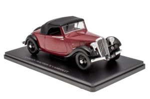 Voiture cabriolet de 1934 couleur bordeaux – CITROEN TRACTION 7C