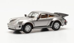 Voiture de couleur argent métallisé – PORSCHE 911 TURBO
