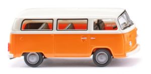 WIK031802 - Bus de couleur orange et blanc - VW T2b