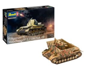 REV03363 - Maquette à assembler et à peindre - FLAKPANZER IV - Möbelwagen 3.5cm Flak 43