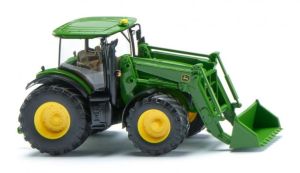 WIK035804 - Tracteur avec chargeur - JOHN DEERE 7260R