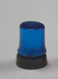 ART04317_B - Accessoire pour tracteur de couleur bleu - Hauteur 6mm - Gyrophare N°07