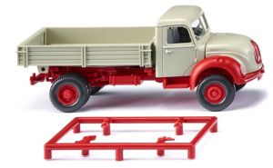 WIK042498 - Camionnette avec plateau basculant couleur gris caillou – MAGIRUS