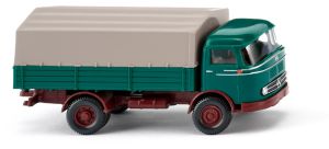WIK043403 - Camion porteur bâche couleur vert - MERCEDES LP 321 4x2