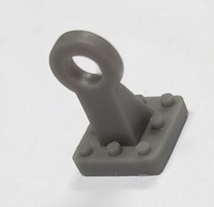 ART04590 - Accessoire pour tracteur - longueur 13mm / Carré 8mm - Anneau d'attelage