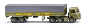WIK051457 - Camion avec remorque bâchée DORTMUNDER KRONENBIER – MERCEDES LPS 333 6x4