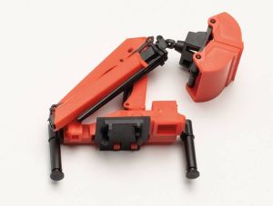 Lot de 2 pièces PALFINGER – Grue de chargement avec benne preneuse