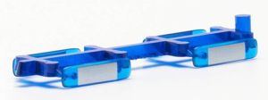 HER055390 - 12 Barres lumineuse d'avertissement pour voiture de couleur bleue transparent - HÄNSCH DBS 5000