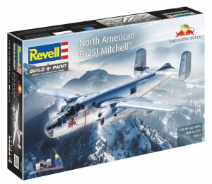 REV05643 - Maquette avec peinture à assembler - Coffret Cadeau - NORTH AMERICAN B-25J Mitchell
