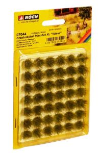 NOC07044 - Touffes d'herbes XL  9mm de couleur pré – 42 pièces