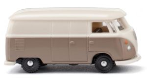 WIK093205 - Fourgon de couleur gris et blanc - VW T1