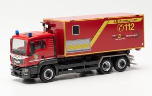 HER097260 - Camion de pompiers avec caisse mobile FRECHEN POMRS – MAN TGS