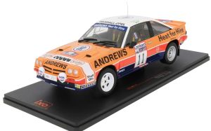 Voiture du Rac Rallye 1985 BROOKES/BROAD N°11 - OPEL Manta 400