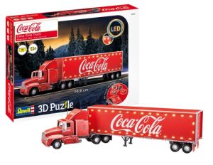 REV00152 - Camion COCA COLA  Puzzle 3D 168 Pièces LED