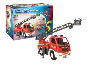 REV00914 - Jouet à assembler – Camion de pompier grande échelle