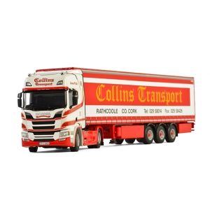 WSI01-2295 - Camion SCANIA S avec remorque Tautliner de l'entreprise COLLINS TRANSPORT