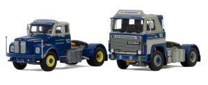 WSI01-2841 - 2 Camions solo VAN BENTUM – SCANIA L100 4x2 + SCANIA LB111 4x2