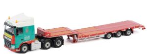 WSI01-3133 - Camion avec porte engins aux couleurs SCALES - DAF XF Space Cab 6x2