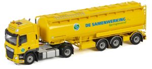 Camion avec citerne aux couleurs DE SAMENWERKING - DAF CF SC 4x2