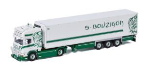 Camion avec remorque frigorifique S. BOUZIGON - SCANIA R13 Topline 4x2