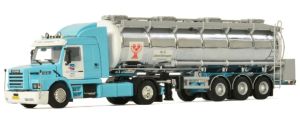 Camion avec citerne du transporteur H&S GROUP - SCANIA T143 Torpedo 4x2