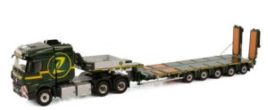 Camion avec porte engins NOOTEBOOM ZWISSIG AG - MERCEDES Arocs MP4 6x6