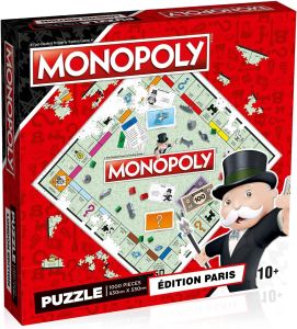 Puzzle Monopoly édition Paris – 1000 pièces