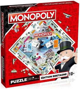 Puzzle Monopoly édition Bretagne – 1000 pièces