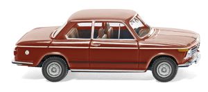 Voiture coupé de couleur rouge pourpre – BMW 2002