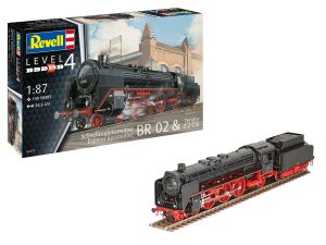 REV02171 - Maquette à assembler - Locomotive pour train rapides BR 02 & Tender 2'2'T30