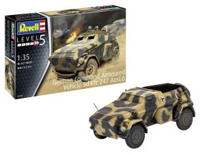 Maquette à assembler et à peindre - Véhicule blindé allemand Sd.Kfz.247 Ausf.B