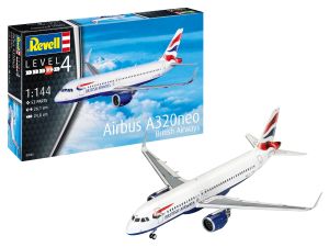 REV63840 - Maquette avec peinture à assembler - AIRBUS A320 Neo British Airways
