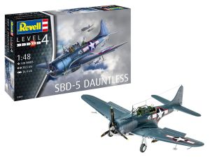 REV03869 - Avion militaire SBD-5 Dauntless Navyfighter à assembler et à peindre