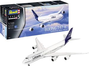 REV03891 - Maquette à assembler et à peindre - Boeing 747-8 Lufthansa New Livery