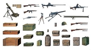 ITA0407 - Maquette à assembler et à peindre – Divers accessories