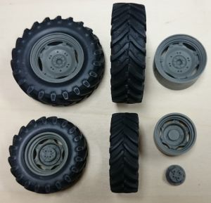 Roues tracteurs moyenne puissance