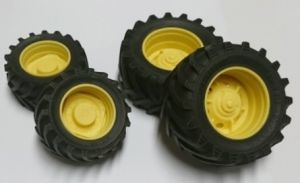 Roues Trelleborg Jaune tracteur grosse puissance